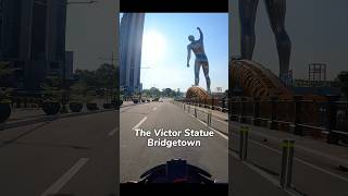 The Victor Statue Bridgetownshorts bridgetown thevictorstatue relaxingasmr [upl. by Ibur]