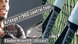 Artengo TR960 Control tour tennis racket  racquet review [upl. by Hoopes]