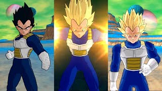 Vegeta Armadura Base  SSJ2  DBZ Budokai Tenkaichi 3 WII MOD [upl. by Lynnette907]