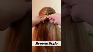 How to make Breezy Style Hair Style shorts trending ytshorts viral [upl. by Aizirk]