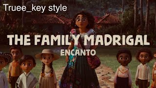 Stephanie Beatriz Olga Merediz amp Encanto  The Family Madrigal trueekey style [upl. by Aneliram]