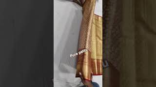 Hand loon saree Paka hand loom saree Dharamavaram [upl. by Wayland]