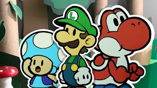 Folded Forest  Paper Mario StopMotion [upl. by Goodspeed60]