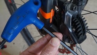 How to Center Hydraulic Disc Brakes [upl. by Einaffit]