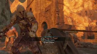 MiddleEarth Shadow of War Best Orc bodyguard save ever [upl. by Innaig]