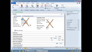 Microsoft Dynamics AX  Working In Dynamics AX Screens Tutorial [upl. by Clarissa509]