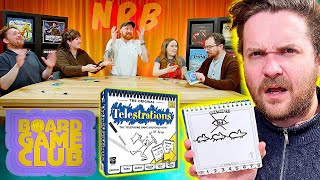 Lets Play TELESTRATIONS  Board Game Club [upl. by Uht203]