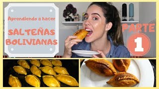 Famosas SALTEÑAS Paso a paso PARTE 1  Recetas Bolivianas [upl. by Yrrak719]