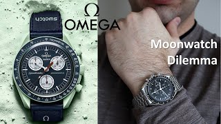 OMEGA Moonwatch Dilemma Hesalite vs Sapphire vs Swatch Collaboration The MoonSWATCH [upl. by Titus]