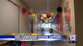 Medford School District offering free elementary school supplies [upl. by Inava10]