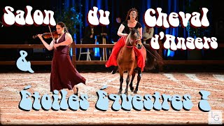 Vlog n°27  On participe aux Étoiles Équestres et au Salon du Cheval dAngers 2023 [upl. by Cower]