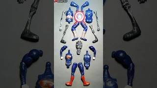 Unboxing mainan superhero superman x sirenhead x captain america mainananak superhero avengers [upl. by Kirst]