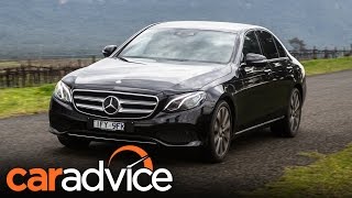 2017 MercedesBenz EClass Review  CarAdvice [upl. by Reine]