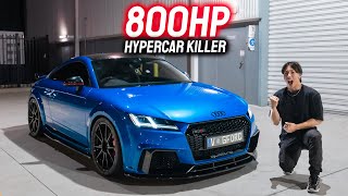 800HP BIG TURBO STAGE 5 AUDI TT RS PERFORMANCE  THE HYPERCAR KILLER [upl. by Johns]