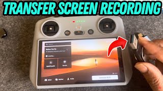 How to Transfer screen recording RC2 Controller to pendrivesd card or laptop [upl. by Almena953]