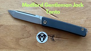 My Medford Gentleman Jack slip joint knife… grail status slip joint indeed [upl. by Shetrit]