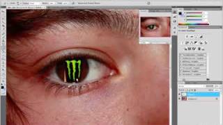 Photoshop Tutorial  Deutsch   Gegenstand im Auge Spiegeln [upl. by Friedly318]