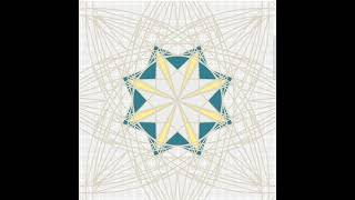 tessellation art geometricart star shorts geometricpatterns asmr patternart digitalart [upl. by Gottlieb]