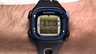 Garmin Forerunner 15  Couplage accéléromètre et ceinture cardio [upl. by Kelson]