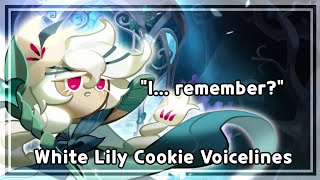 NEW White Lily Cookie Voicelines  Cookie Run Kingdom [upl. by Flor216]