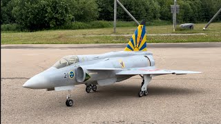 JA 37 Viggen RC [upl. by Imer]