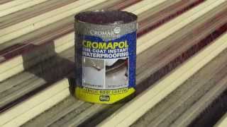 Cromapol Instant waterproofing for roof repairs [upl. by Naerol853]