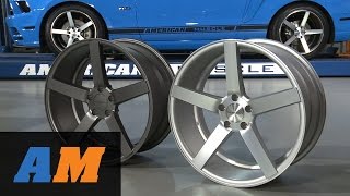 Mustang Vossen CV3 Wheels 20052014 All Review  AmericanMusclecom [upl. by Nordin674]