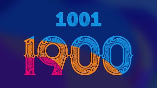 ClevKid  Counting 10011900  Learn to count to 1900 Numbers for Kids Toddlers amp Preschool [upl. by Lewanna]