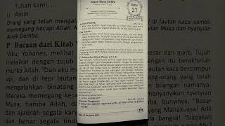 Clip Bacaan Rabu 27 November 2024 [upl. by Yruy]