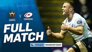 Northampton v Saracens  FULL MATCH  Superb Attacking Display  Gallagher Premiership 2324 [upl. by Yatnoed]