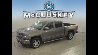 A53401HS Used 2017 Chevrolet Silverado Tan Truck For Sale Review Test Drive [upl. by Neila]