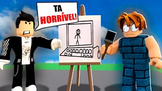 Joguei VÁRIOS Jogos de DESENHO No Roblox [upl. by Yarw]