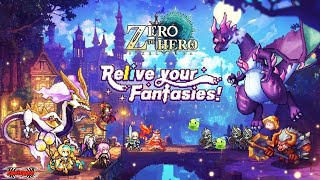 Zero to Hero Pixel Saga Gameplay Gift Code Android Ios [upl. by Giliana]