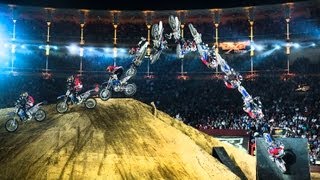 FMX Best Tricks from Red Bull XFighters 2013 Madrid [upl. by Peatroy]