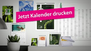 Kalender drucken lassen – günstig und in TopQualität bei WIRmachenDRUCK [upl. by Franciska248]