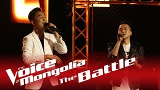 Bilguun vs Munkhbayar  quotNud chin hair haruulnaquot  The Battle  The Voice of Mongolia 2018 [upl. by Kissel]