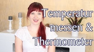 Temperatur messen Thermometer amp Messort symptothermale Methode  NFP [upl. by Amluz]