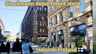 Stockmann Shopping Centre in Helsinki stockmannshopingcenterhelsinkishoppingcentreFinland [upl. by Almond]