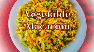 Vegetable macaroni macronirecipe macronipasta [upl. by Cornel953]