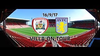 Barnsley 03 Aston Villa 16918  MATCHDAY VLOG [upl. by Anaugahs965]