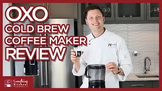 OXO Cold Brew Coffee Maker  Review by Chef Austin [upl. by Bogoch]