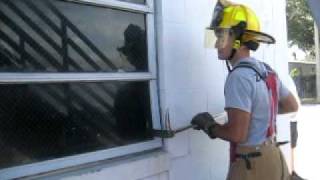 Forcing an awning window [upl. by Windsor]