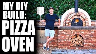 I BUILD A PIZZA OVEN WITH DIY SKILLS [upl. by Vedette]