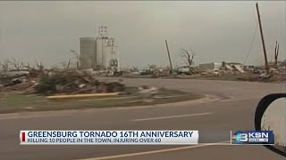 16th anniversary of the deadly Greensburg tornado [upl. by Adnavoj]