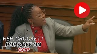 Rep Crockett pops off on GOP antidiversity bill quotYou dont know the definition of oppressionquot [upl. by Prasad]