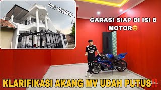 GARASI RUMAH BARU MAKIN KEREN‼️BUKA BICARA AKANG MV UDAH PUTUS‼️ [upl. by Yesor537]