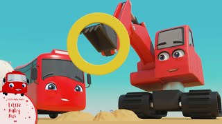 Buster and Digger Find Shapes  Red Buster  Car Anime  Fun Kids Cartoon Video [upl. by Aknaib]