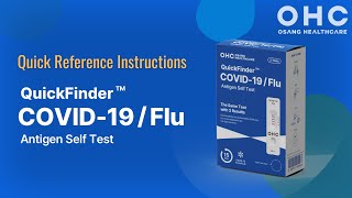 OHC QuickFinder COVID19Flu Antigen Test [upl. by Putnam727]