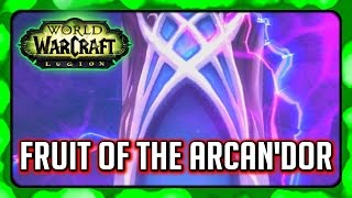 WOW Legion 🌟 Suramar Story  The Fruit of the Arcandor Restores Thalyssra amp Co [upl. by Aekim185]