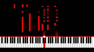 Skrillex  Hazel Theme Piano Synthesia Version [upl. by Eannyl119]